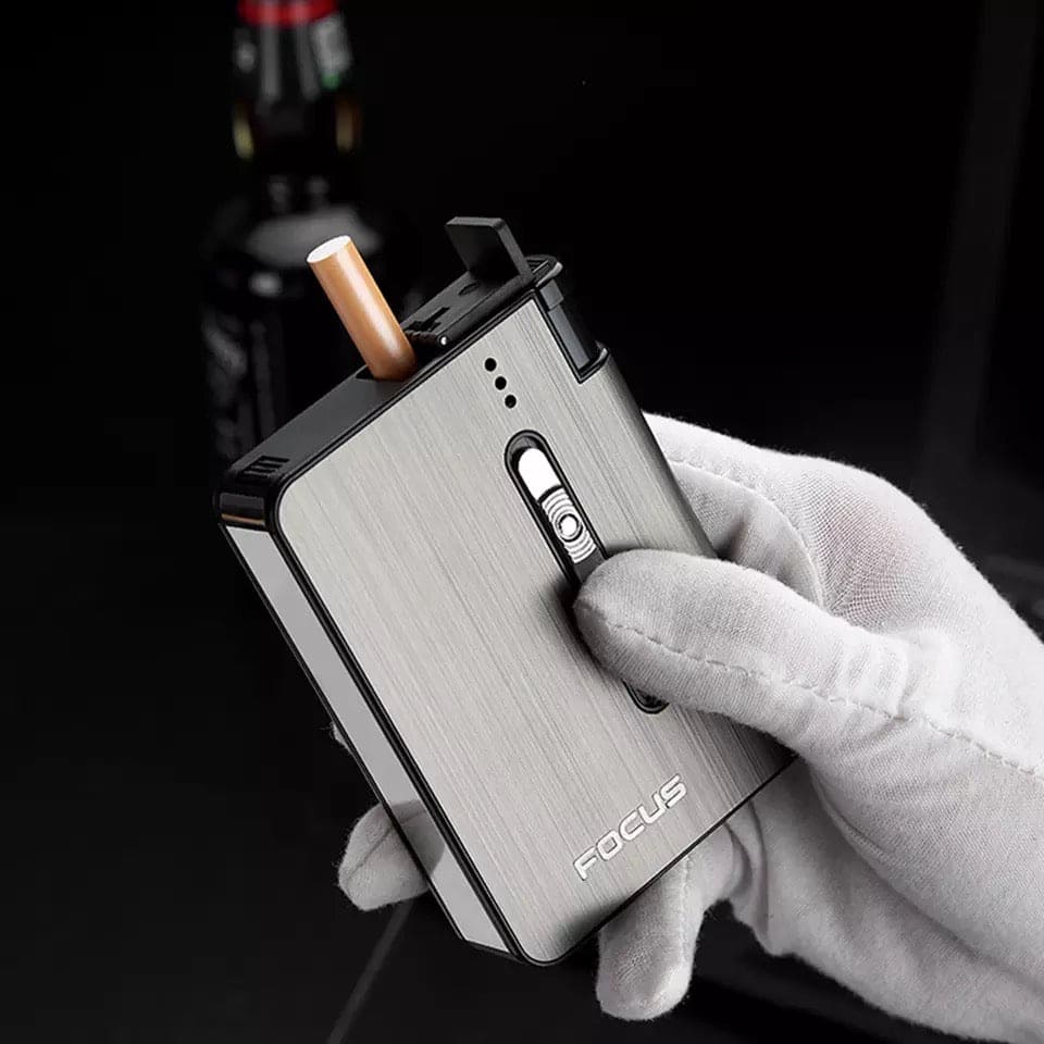 Cigarette Smoke Dispenser and Lighter