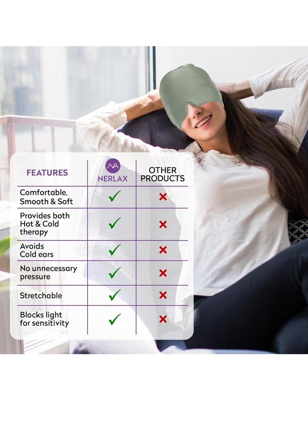 Migraine Mask Headache Reliever