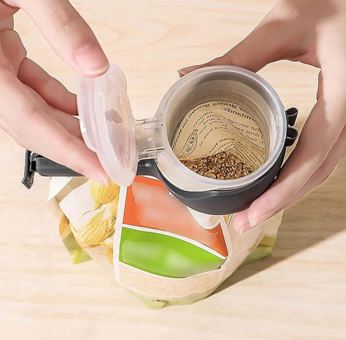 Bag Sealing Clip Food Storage Sealing Clips with Pour Spouts