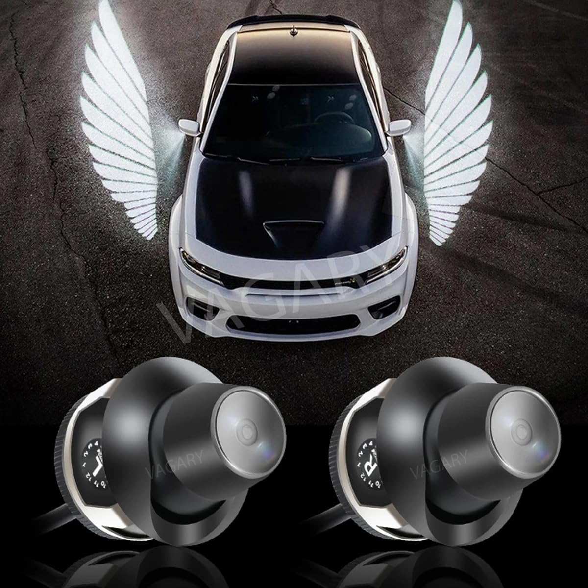 Car wing lights
