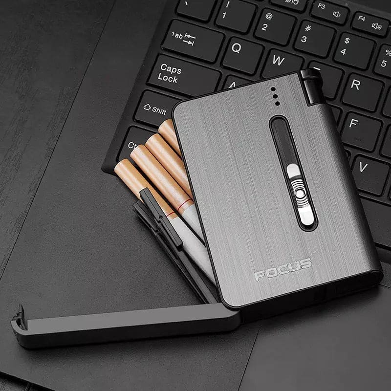 Cigarette Smoke Dispenser and Lighter