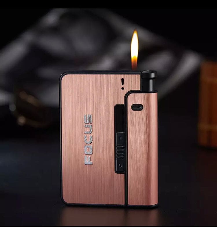 Cigarette Smoke Dispenser and Lighter