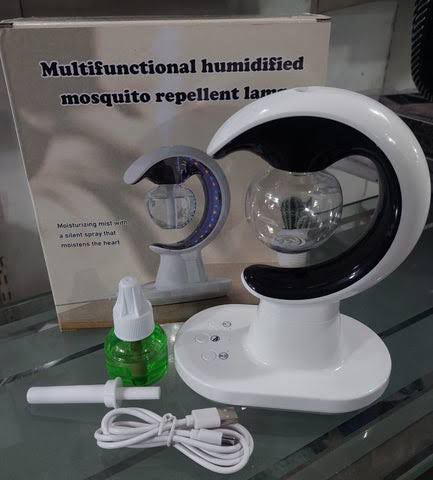 Multifunctional humidifier mosquito repellent lamp