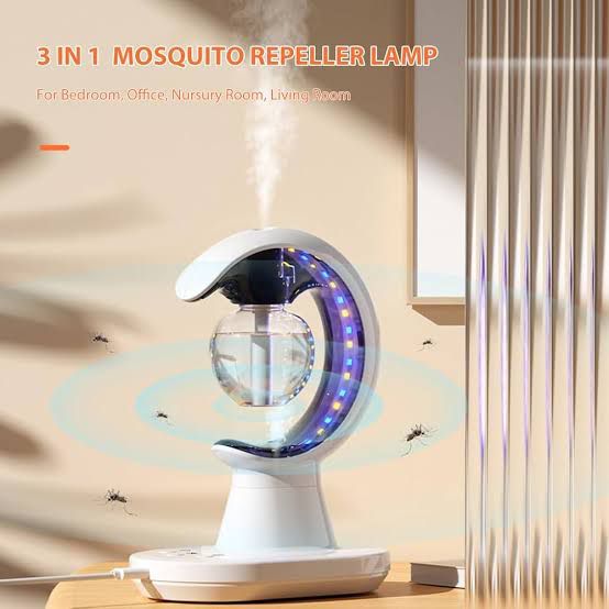 Multifunctional humidifier mosquito repellent lamp