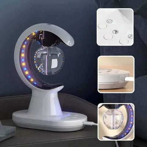 Multifunctional humidifier mosquito repellent lamp