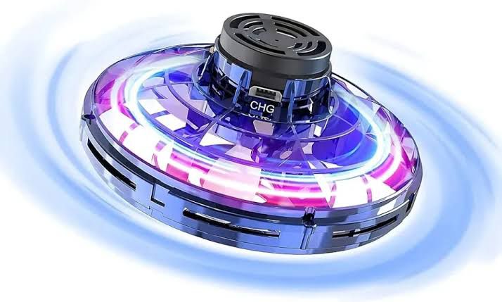 Flying fidget spinner