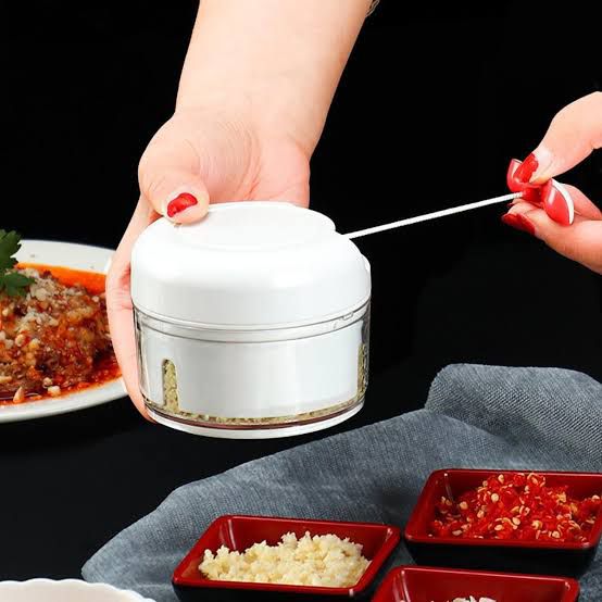 Manual food chopper mini