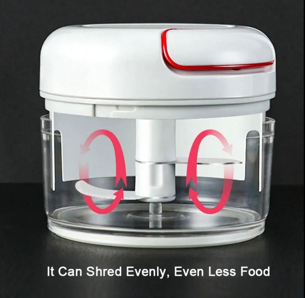 Manual food chopper mini