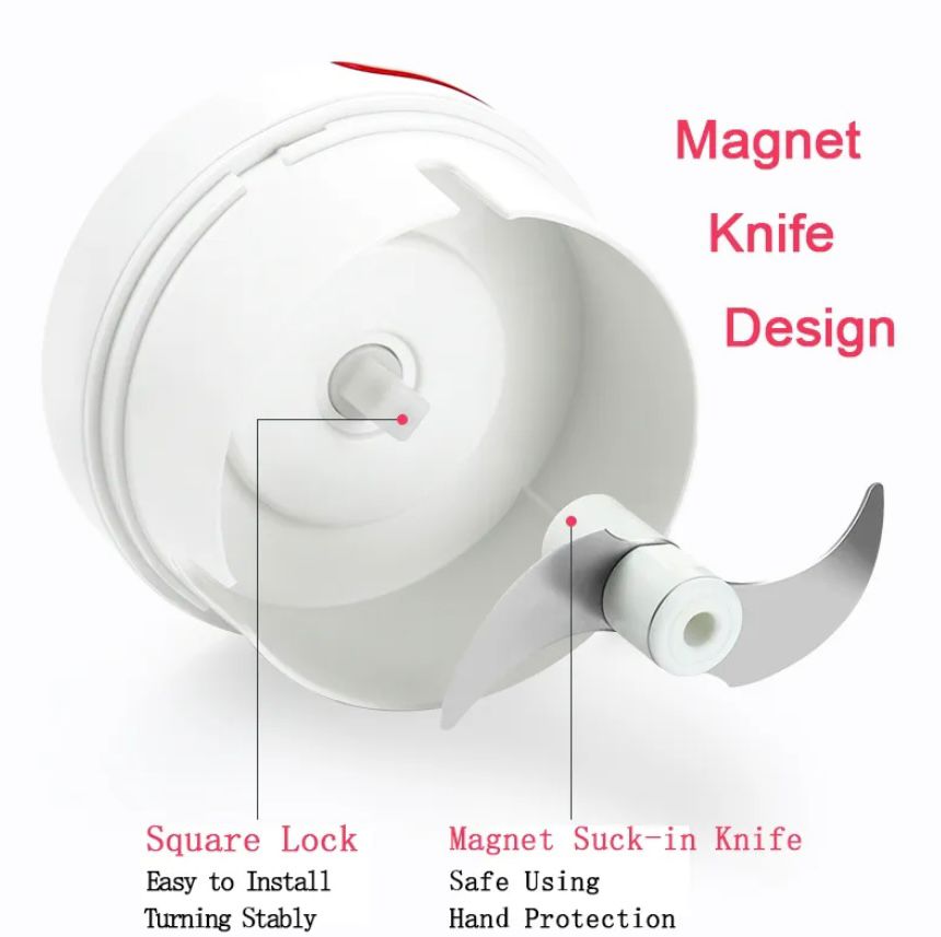 Manual food chopper mini